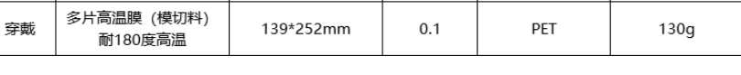 PET保護(hù)膜耐180度高溫